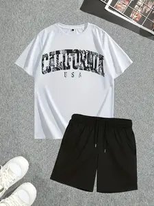 Men's Big Size Casual Summer Set, Comfortable Daily Wear, Perfect for Spring & Fall Season, Ideal Gift for Him, Outfit, Menswear