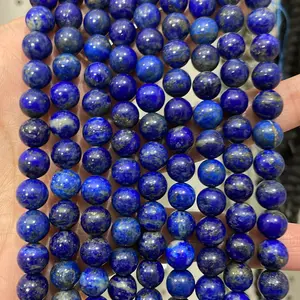 8 mm lapis lazuli Crystal Bead strand