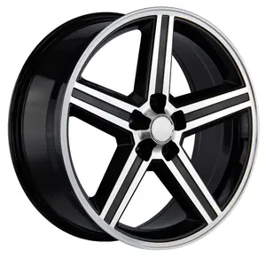 Iroc Gloss Black Machined wheel