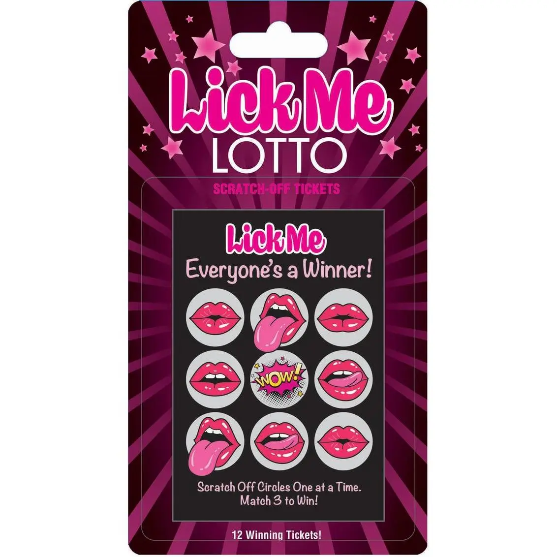 Lick Me Lotto Scratch Off Tickets