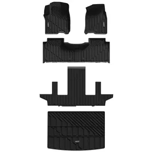 Lasfit Deep Groove Mudproof Precise Cut Car Accessories - Fit for 2021-2026 GMC Yukon XL (Floor, Seatback & Cargo Options; Not Fit for Yukon Model)