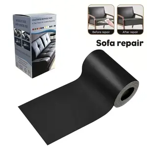 Self-Adhesive Leather Repair Patch, 4x63/20x54 inch  Vinyl Leather Repair kit for Furniture, Leather Repair Tape for Car seat, Couch, Furniture