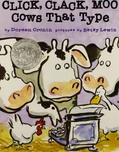 USED Book - Click, Clack, Moo, Cows That Type by DOREEN CRONIN (Paperback) - english