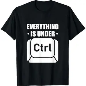 Ctrl Programming Developer IT Admin Code Programmer Coding T-Shirt