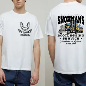 Snowman’s Bootlegging Service Shirt, Smokey and the Bandit Truck Design Shirt, Vintage 90’s Nostalgia Movie Driver Gift, Retro Trucker Shirt