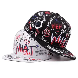 Christmas Gift | Graffiti Art Snapback Cap | Trendy Streetwear Fashion Hat for All