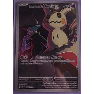 Team Rocket’s Mimikyu 238/217 Illustration Rare – Ascended Heroes Pokémon Card