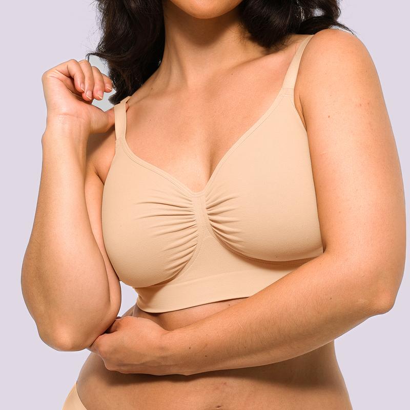 Shapellx Bare Essentials Skin Flow Smooth Unlined Wireless Bra