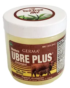 Germa Manteca Ubre Plus with Tea Tree Oil 3 oz. Jar