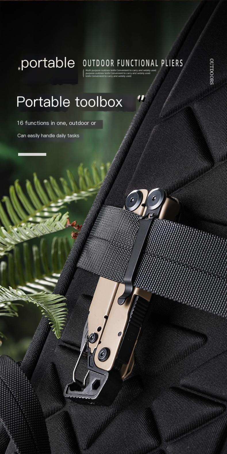 Multitool, 25-in-1 Stainless Steel Multi Tool Pliers with Self-Locking, Pocket Knife, Nylon Sheath, Professional (EDC) Multi-Tool for Survival, Camping and Hunting, Hiking removable clip Multitool, 25-in-1 Stainless Steel Multi Tool Pliers with Self-Locking, Pocket Knife, Nylon Sheath, Professional (EDC) Multi-Tool for Survival, Camping and Hunting, Hiking removable clip