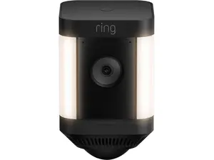 Ring Spotlight Cam Plus Outdoor/Indoor Wireless Surveillance Camera - Black