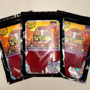 Monchies La Texanita beef jerky fuego 6oz crunchy  Snack