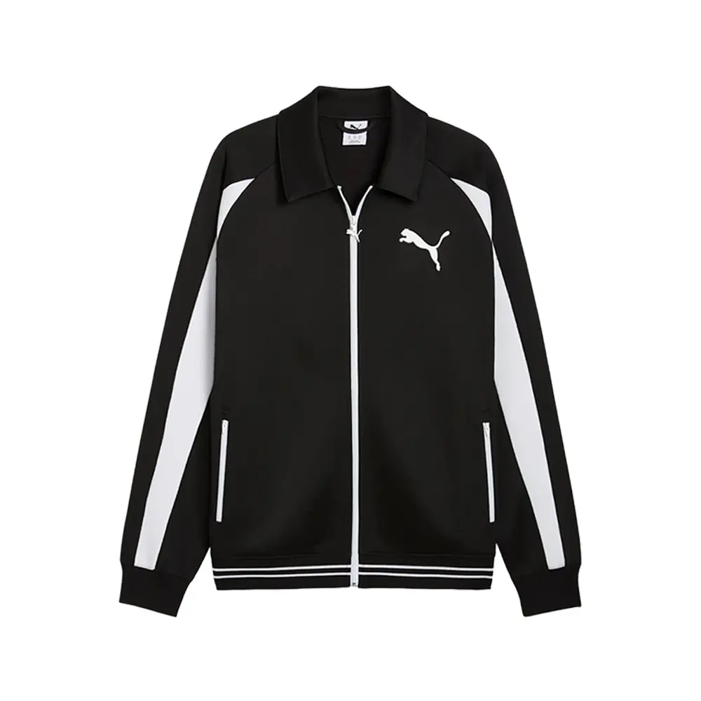 PUMA Mens T7 Relaxed Cat  Athletic Outerwear Casual - Black