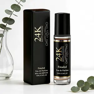 Fmalol24k Selected 10ML Rollerball Perfume, Attractive Scent, Compact and Portable, Perfect for Dates, Parties, and Various Occasions