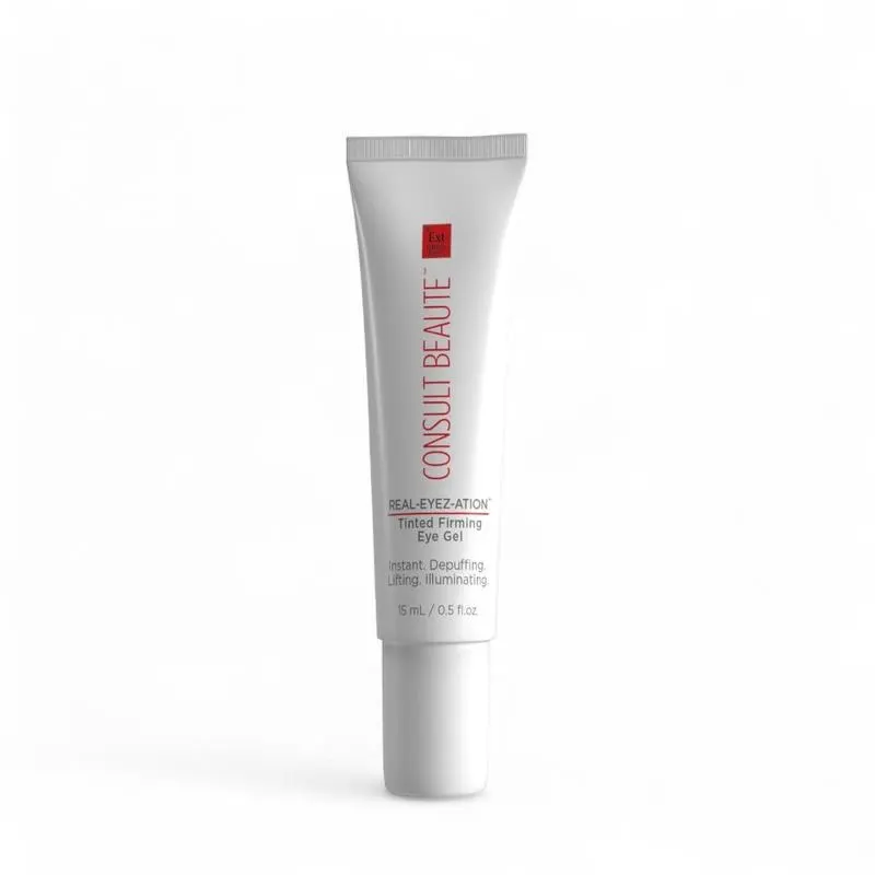 REAL-EYEZ-ATION Tinted Temporary Skin Tightener – Brightening & Smoothing, Firming Eye Gel