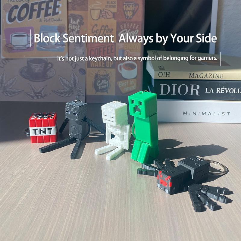 Five-Piece Decorative Character Figurine Set — A gamer’s delight, suitable for home and desktop decor; a gift that appeals to little boys