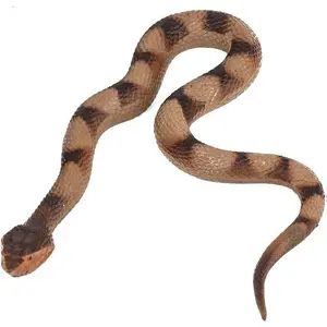 SAGAETR Realistic Fake Snakes Toy Lifelike Soft Rubber Garden Snake Scare Birds and Squirrels Tricky Model Snake Toys for Gift Party Favors or Halloween Decoration Props