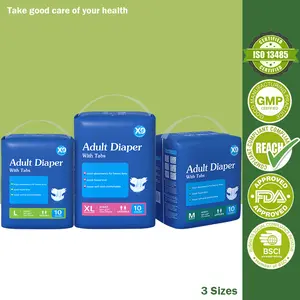 X9 Adult Disposable Pull-Up Diapers 3Sizes,8HR Odor Control Super Absorbent Adult Diaper，Leakproof and Snug Fit, Adjustable Hook-and-Loop Fastener Closure and safe,Suitable for Seniors people with urinary incontinence and those in the postoperative period