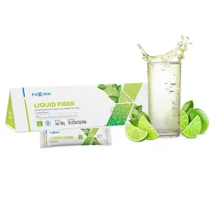 FuXion Liquid Fiber – Digestive Health Support Drink with Prebiotic Inulin Chicory, Vitamins & Zinc – (28 Sticks) Healthcare and Dietary Support