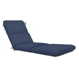 Sunbrella Outdoor Chaise Lounge Cushion 22" W x 74" L x 3.5" T Comfort Durable Spill-Proof  Made in USA