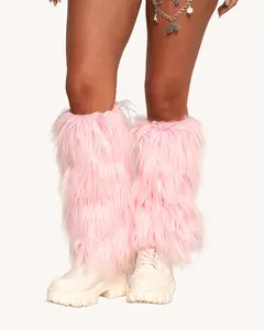 Pretty Privilege Fluffy Leg Warmers