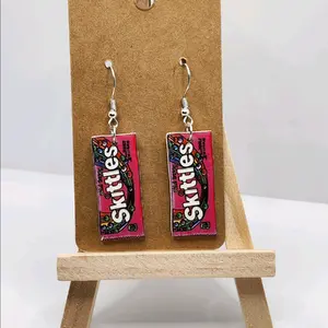 Colorful Candy Earrings - Unisex Jewelry for Playful and Fun Looks