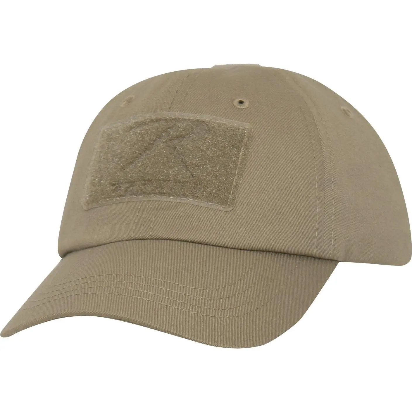 Khaki - Tactical Operator Loop Baseball Cap, Adjustable, Unstructured