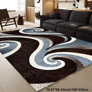 Fashion, modern and simple wind decorative area rug can be machine-washed. Home decoration sofa coffee table mat bedside mat dining table mat kitchen study home carpet mat.