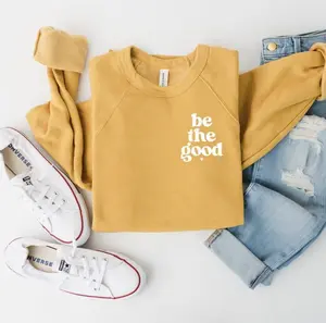 [SALE UP TO 50% + FREE SHIP] Be the Good Sweatshirt - Weekend Sweatshirt - Comfy Sweatshirt - Bella Canvas Sweatshirt - Bella Canvas - Gifts for Her - Summer Sweatshirt