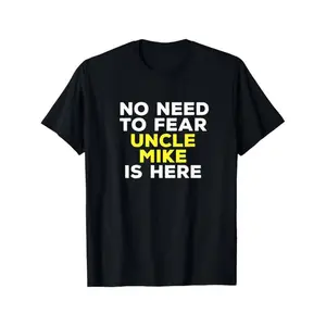 Nice MIKE Funny Uncle T-Shirt Gift Family Mens Graphic Name T-Shirt shirts men