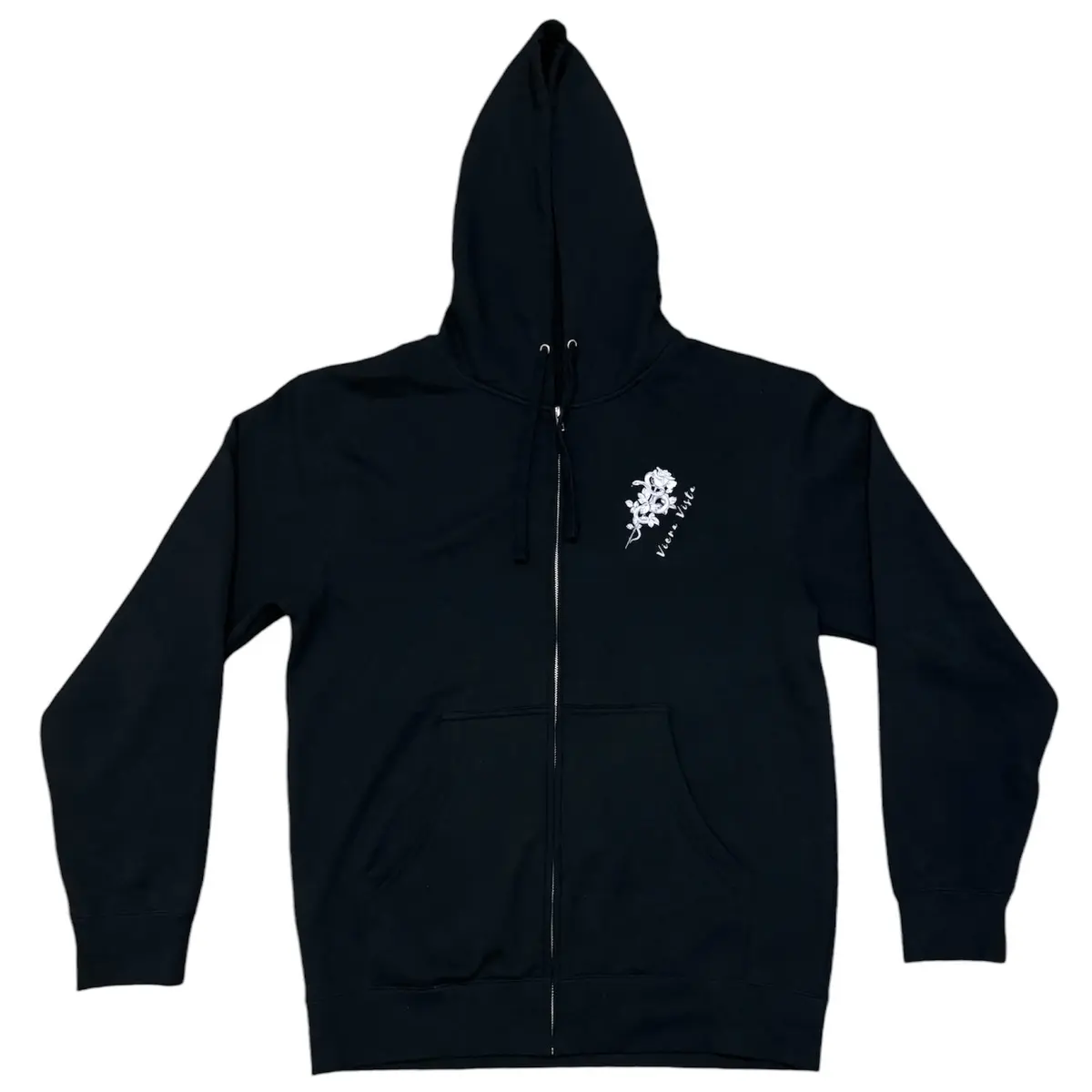 Men’s Rose Zip-Up Hoodie