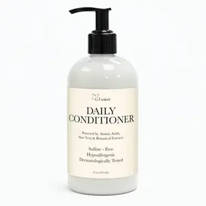 All Natural Daily Conditioner – Sulfate-Free Moisturizing Hair Conditioner with Amino Acids, Aloe Vera & Botanical Extracts – Lightweight Clean Beauty Formula for Smooth, Healthy Hair