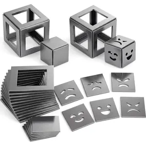 24 count Welding  3" x 3" 11 Gauge (1/8") Mild Steel Welding Practice Cubes - Weld  Kit for TIG, MIG & Arc/Stick Welding