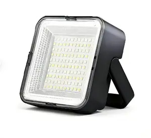 High-intensity Continuous Lighting 120 LED Mini Solar Waterproof USB Camping Lights for Emergency Phone Charging Handheld Continuous Lighting