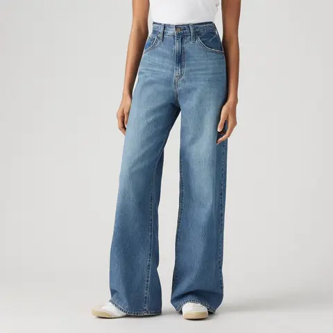 Levi's Women's High-Rise Cinch Baggy Jeans