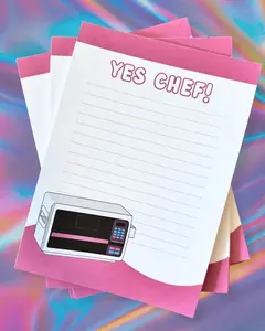 90s Easy Bake Oven 'Yes Chef' Notepad Grocery List