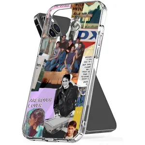 Phone Case Outsiders Collage Accessories Scratch Waterproof Transparent Compatible with iPhone SE 7 8 X XR 11 12 13 14 15 16 Plus Mini Pro Max Samsung Galaxy Note S9 S10 S20 S21 Ultra Plus Smartphone Protective