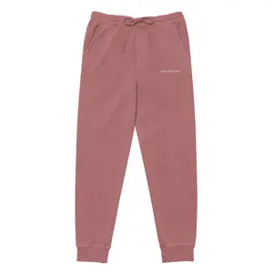 Breathe Love Society Luxury Sweatpants - Maroon