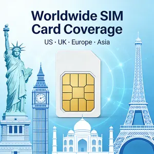 Prepaid World Wide Data Only SIM Card, for Mobile Pone Mexico,Canada,U.S.A and world wide , Easy to Use