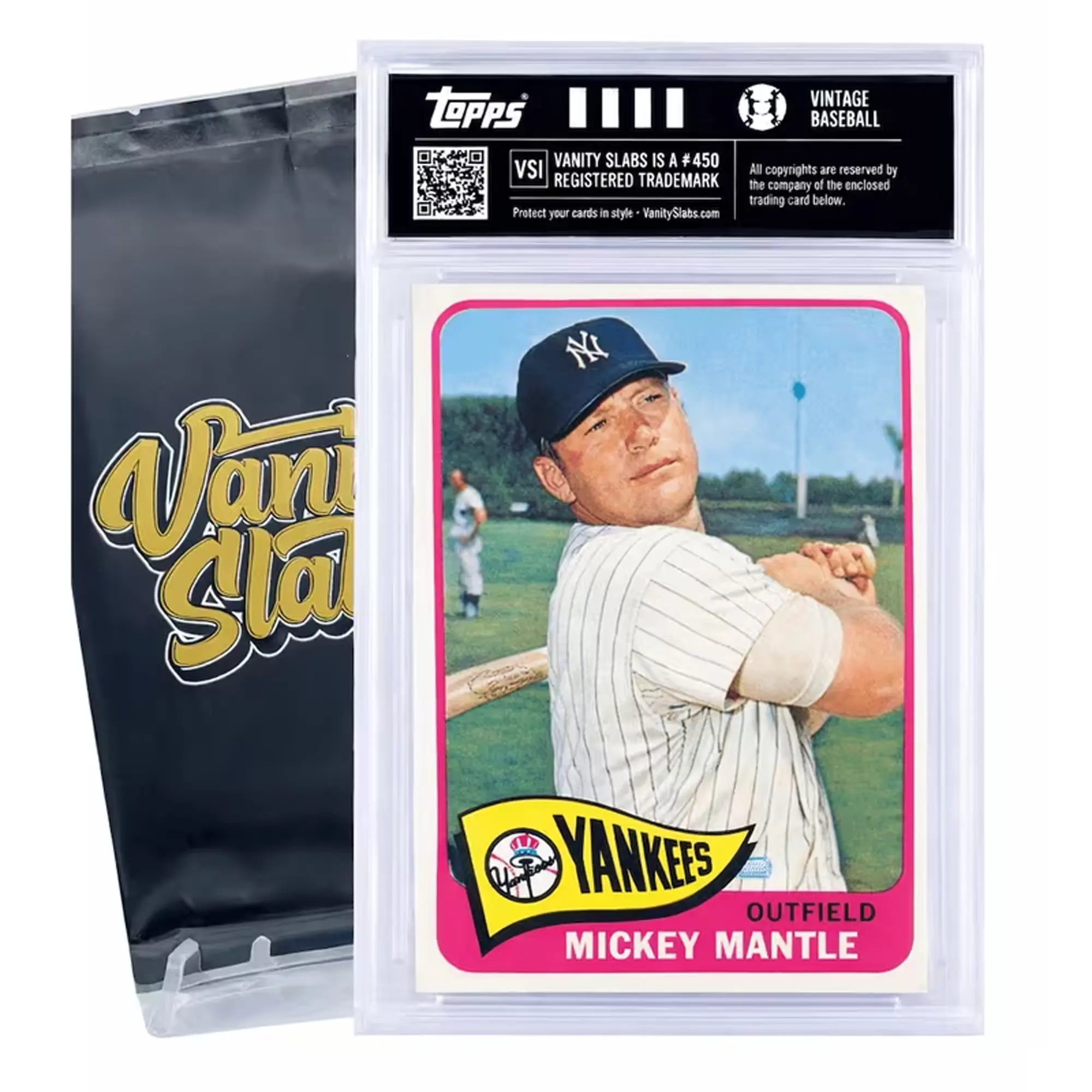 Vintage Topps Baseball Mystery Slab | 50–100-Year-Old Card Vintage Topps Baseball Mystery Slab | 50–100-Year-Old Card