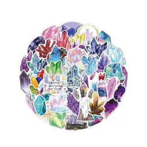 Crystal Stickers | Pack of 10 20 30 40 50 | Vinyl | Waterproof | Gift