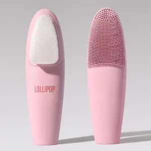 Lollipop Handle Held Dual-Sided Cleanse & Exfoliate Face Brush by Meagan Good-Majors