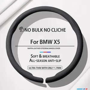 Custom BMW X5 Steering Wheel Cover | Premium Napa Leather | Luxury M-Sport Aesthetic