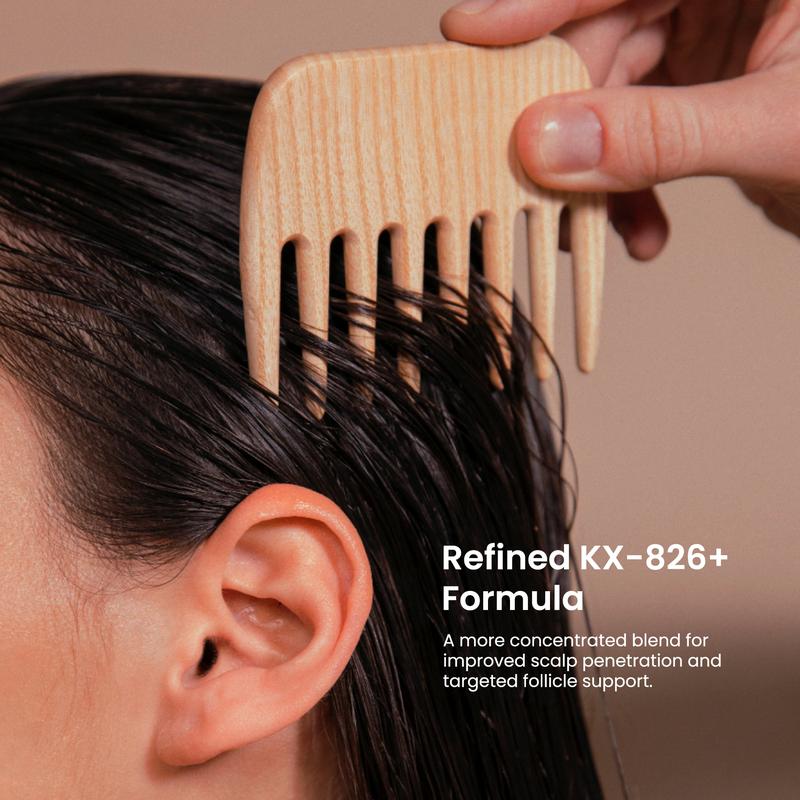 KOSHINÉ 0.9% KX-826 DHT Blocker Hair Thickening Growth Products – Suitable for Men and Women (Purple Bottle)