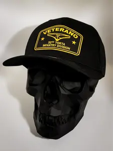 Torta Veteran Snapback Hat with Leatherette Patch for Pride in Service 32nd Torta Infantry Division