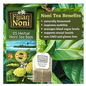 Fijian Noni Organic Noni Herbal Tea Bags - 25 tea bags in 1 packet