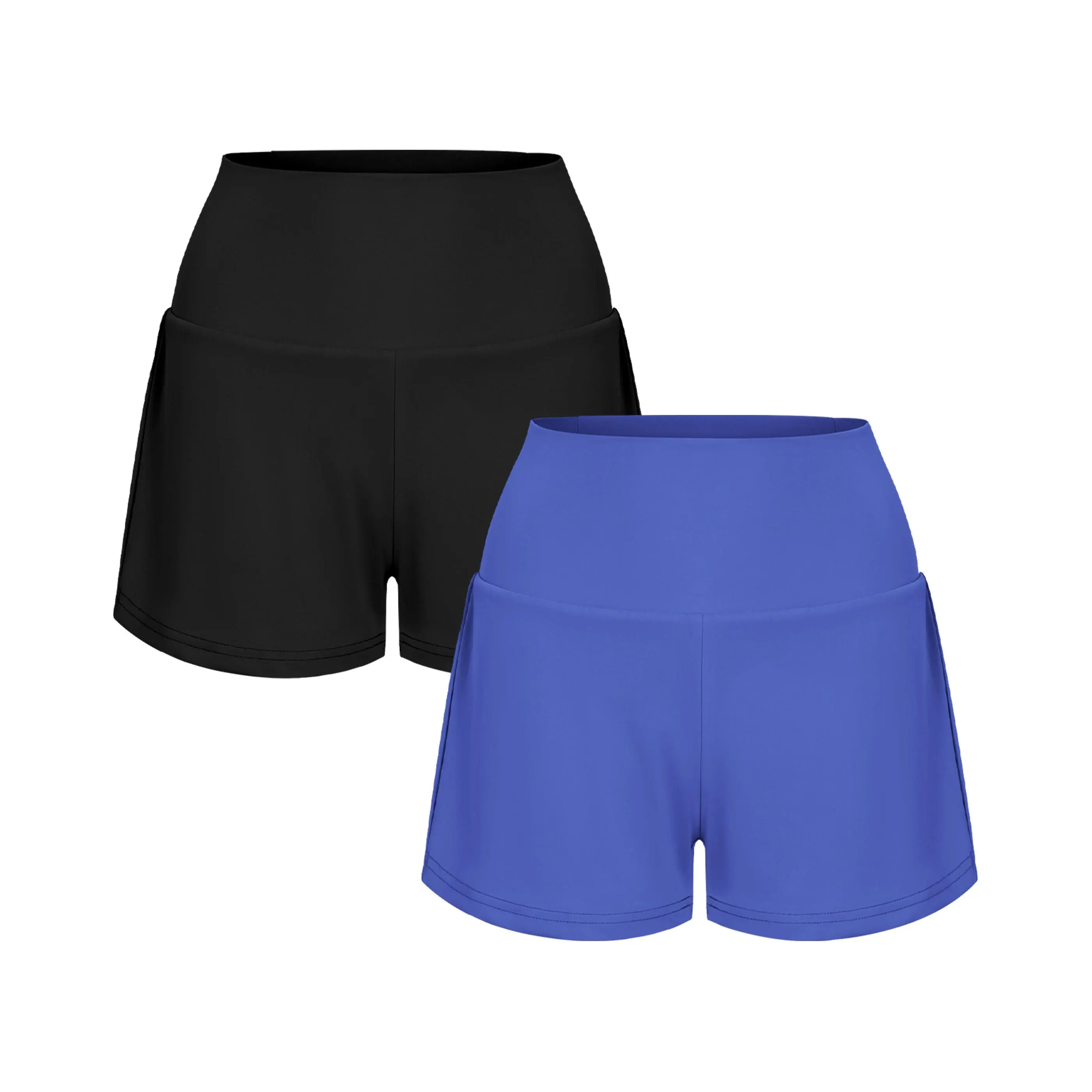 Black + Aster Blue