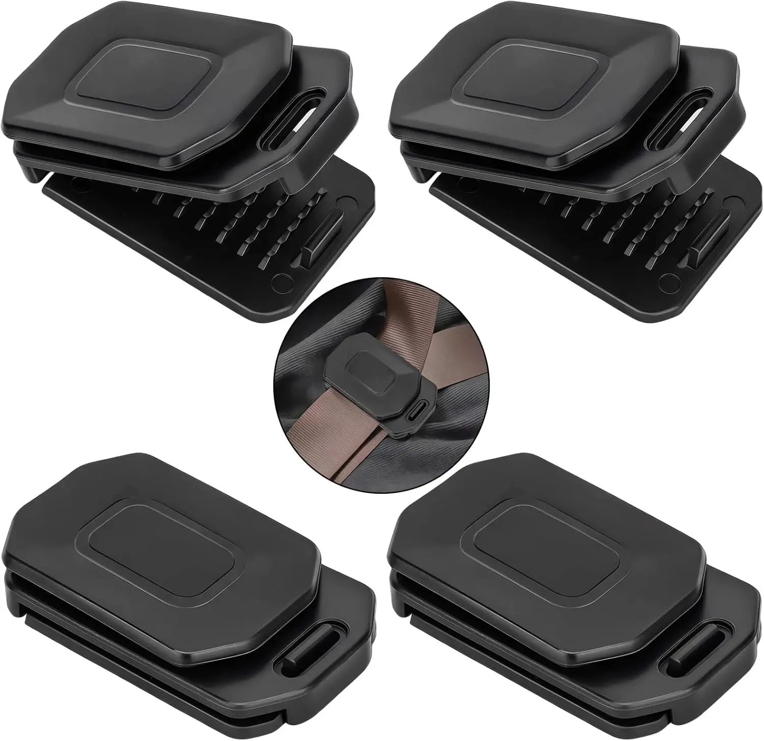 2pcs/4pcs/6pcs Clamp, comfortable choice for summer trips, suitable for student trips and family trips, making the neck feel more relaxed，adjustable to solve the problem of tightness around the neck, comfortable adjustment for the shoulder area