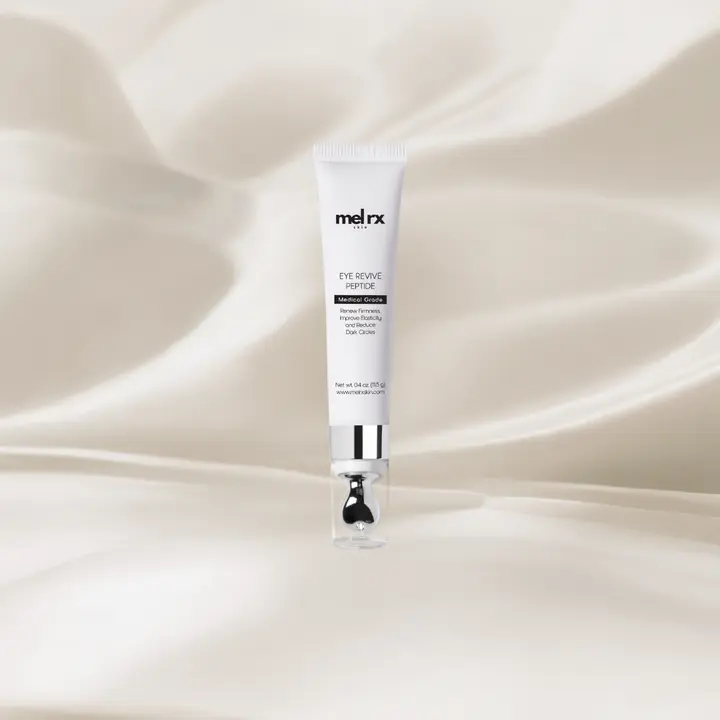 Melrx Eye Revive Peptide - Medical-Grade Treatment for Dark Circles, Fine Lines & Puffiness with Peptides, Ceramides & Antioxidants