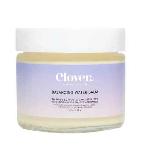 Balancing Water Balm - Skin Barrier Repair Deep Hydration Moisturizer Infused with Serum of Ceramides, Vegan Cholesterol, Peptides & Linoleic Acid Skincare Cream Moisture Hydrate Sensitive Hydrating